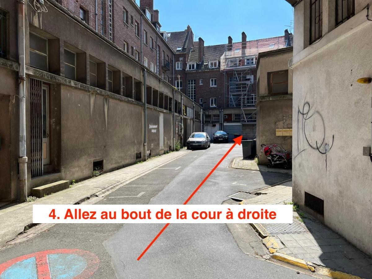 Apt A Africa, 30M2, Centre, Balcon Valenciennes Buitenkant foto
